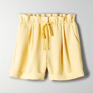 WILFRED FREE LUCIENNE Yellow Women's Shorts